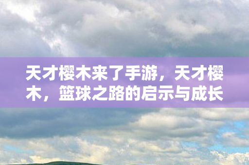 天才樱木来了手游，天才樱木，篮球之路的启示与成长勇气