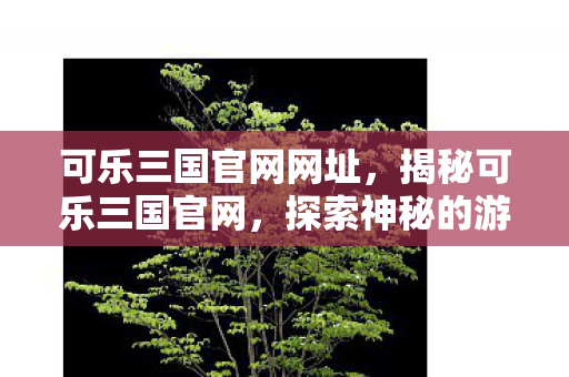 可乐三国官网网址，揭秘可乐三国官网，探索神秘的游戏世界