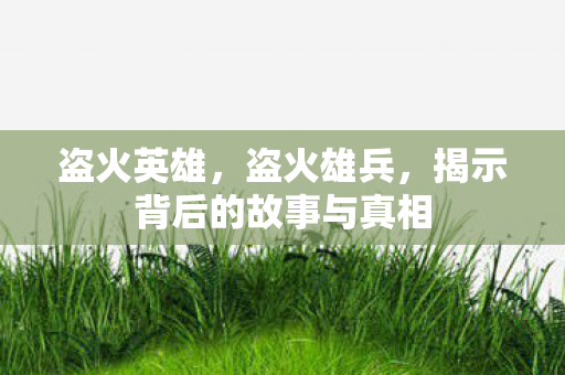 盗火英雄，盗火雄兵，揭示背后的故事与真相