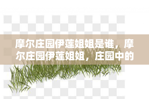 摩尔庄园伊莲姐姐是谁，摩尔庄园伊莲姐姐，庄园中的温暖守护者