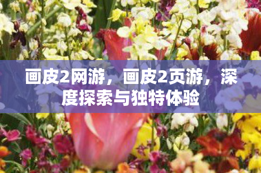 画皮2网游，画皮2页游，深度探索与独特体验