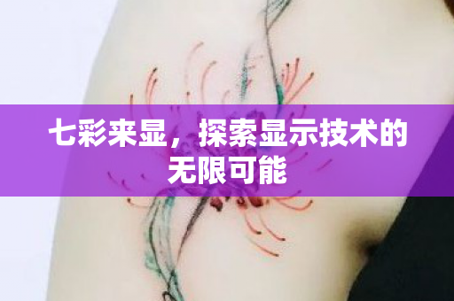 七彩来显，探索显示技术的无限可能