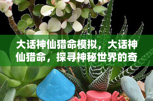 大话神仙猎命模拟，大话神仙猎命，探寻神秘世界的奇幻之旅