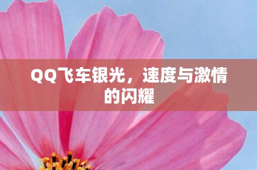 QQ飞车银光，速度与激情的闪耀