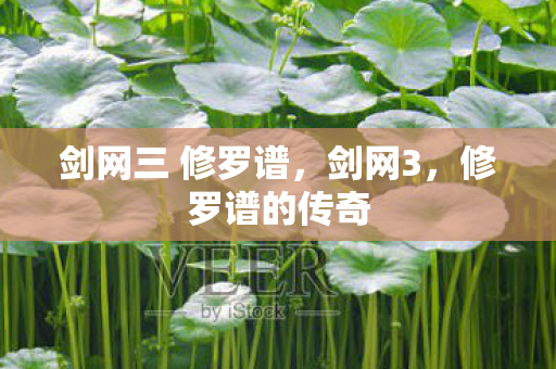 剑网三 修罗谱，剑网3，修罗谱的传奇