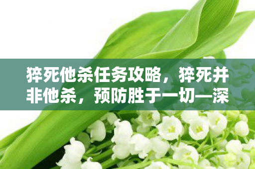 猝死他杀任务攻略，猝死并非他杀，预防胜于一切—深度解析猝死背后的真相与应对策略