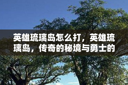 英雄琉璃岛怎么打，英雄琉璃岛，传奇的秘境与勇士的荣耀