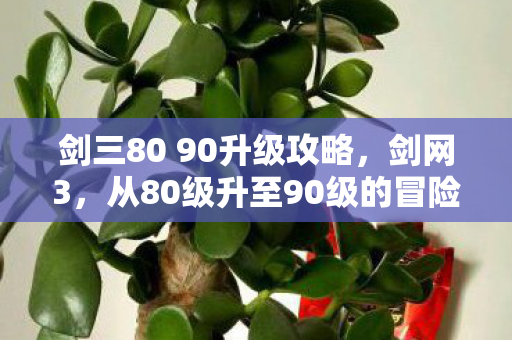 剑三80 90升级攻略，剑网3，从80级升至90级的冒险之旅