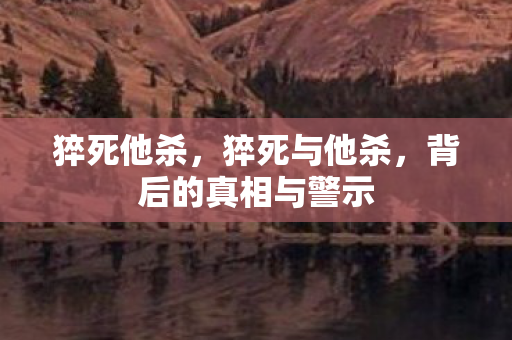 猝死他杀，猝死与他杀，背后的真相与警示