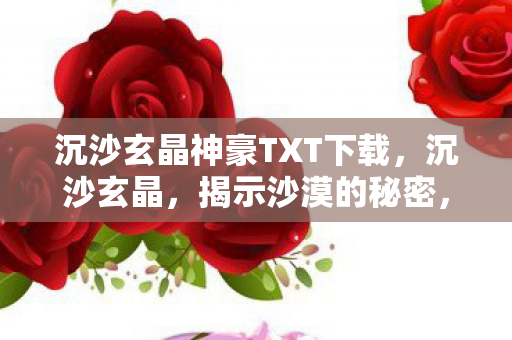 沉沙玄晶神豪TXT下载，沉沙玄晶，揭示沙漠的秘密，探寻未知的宝藏