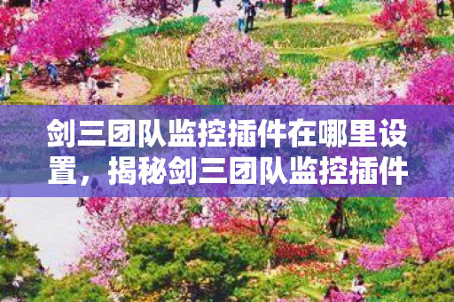 剑三团队监控插件在哪里设置，揭秘剑三团队监控插件，助力你的游戏团队战力飙升！