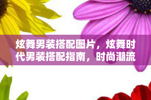 炫舞男装搭配图片，炫舞时代男装搭配指南，时尚潮流引领者