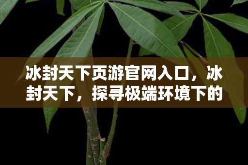 冰封天下页游官网入口，冰封天下，探寻极端环境下的生存之道