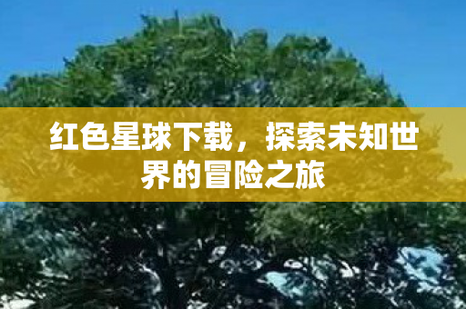 红色星球下载，探索未知世界的冒险之旅