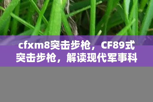 cfxm8突击步枪，CF89式突击步枪，解读现代军事科技的杰出代表