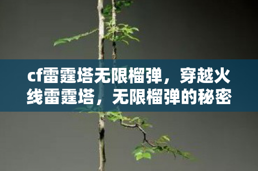 cf雷霆塔无限榴弹，穿越火线雷霆塔，无限榴弹的秘密探索