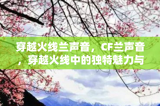 穿越火线兰声音，CF兰声音，穿越火线中的独特魅力与情感共鸣
