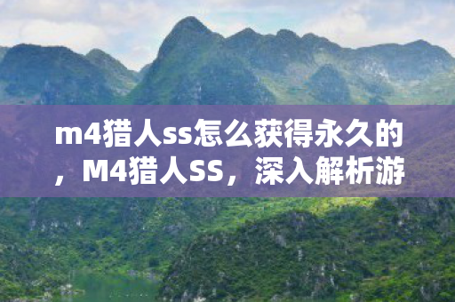 m4猎人ss怎么获得永久的，M4猎人SS，深入解析游戏新霸主