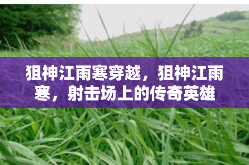 狙神江雨寒穿越，狙神江雨寒，射击场上的传奇英雄