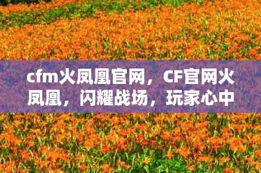 cfm火凤凰官网，CF官网火凤凰，闪耀战场，玩家心中的不灭之光