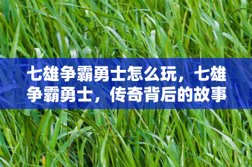 七雄争霸勇士怎么玩，七雄争霸勇士，传奇背后的故事