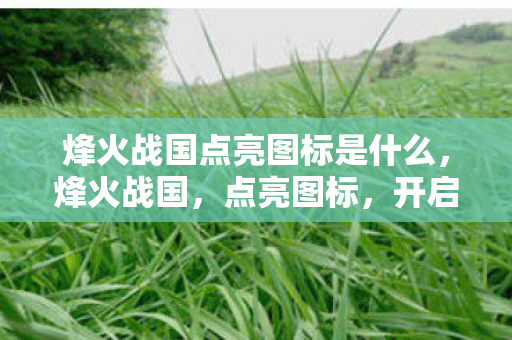 烽火战国点亮图标是什么，烽火战国，点亮图标，开启属于你的荣耀之路