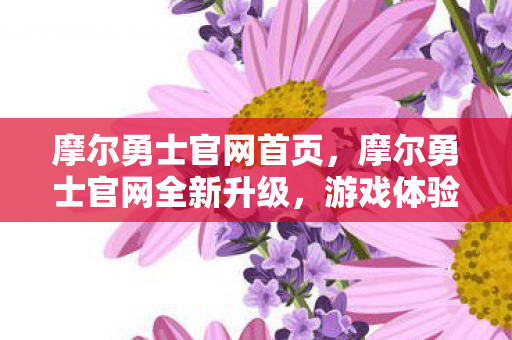 摩尔勇士官网首页，摩尔勇士官网全新升级，游戏体验再升级！