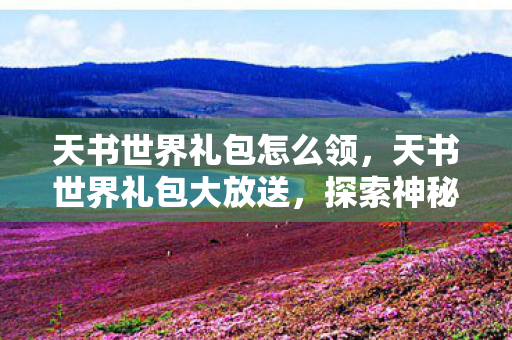 天书世界礼包怎么领，天书世界礼包大放送，探索神秘世界的必备神器！