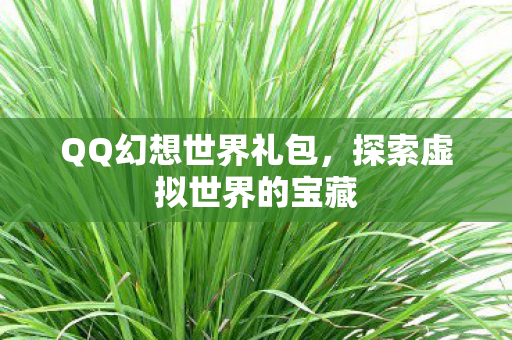 QQ幻想世界礼包，探索虚拟世界的宝藏