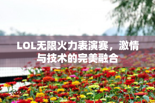 LOL无限火力表演赛，激情与技术的完美融合