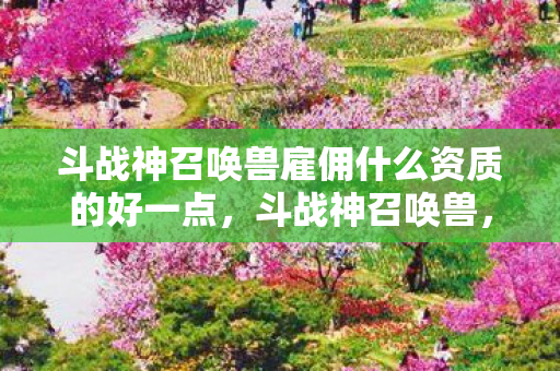 斗战神召唤兽雇佣什么资质的好一点，斗战神召唤兽，神秘力量的召唤与策略运用