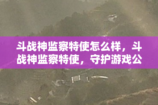 斗战神监察特使怎么样，斗战神监察特使，守护游戏公平与正义的使者