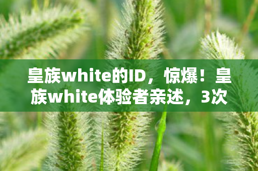 3次沉浸竟让心态崩了27次图片