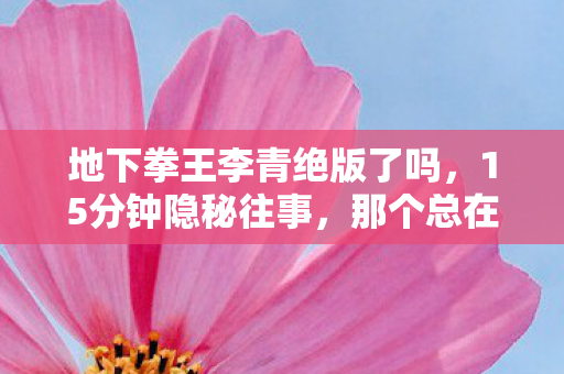 那个总在深夜哽咽的李青图片