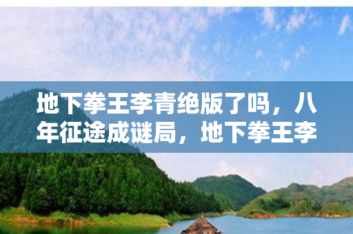 地下拳王李青退场泪目终章图片