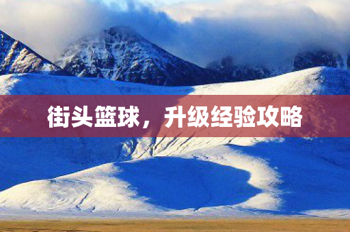 街头篮球，升级经验攻略