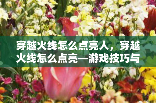 穿越火线怎么点亮人，穿越火线怎么点亮—游戏技巧与攻略