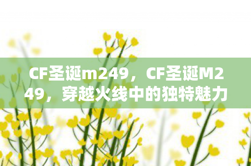 CF圣诞m249，CF圣诞M249，穿越火线中的独特魅力与惊喜体验
