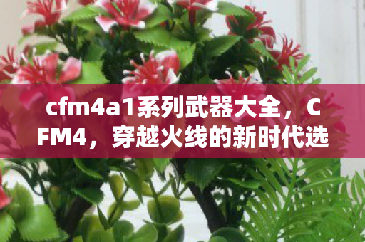 cfm4a1系列武器大全，CFM4，穿越火线的新时代选择