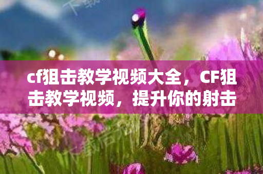 cf狙击教学视频大全，CF狙击教学视频，提升你的射击技巧