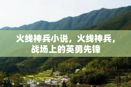火线神兵小说，火线神兵，战场上的英勇先锋