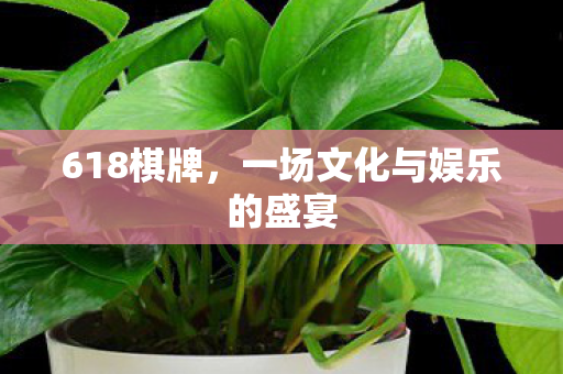 618棋牌，一场文化与娱乐的盛宴