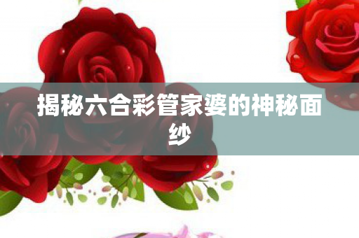 揭秘六合彩管家婆的神秘面纱