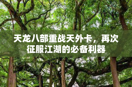 天龙八部重战天外卡，再次征服江湖的必备利器