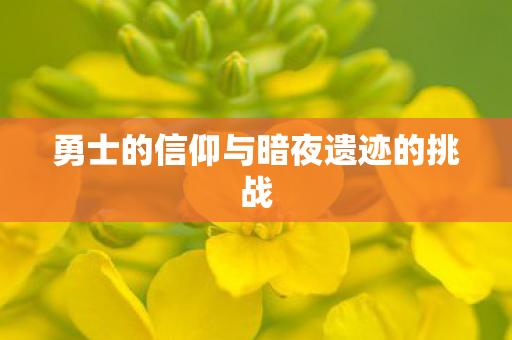 勇士的信仰与暗夜遗迹的挑战