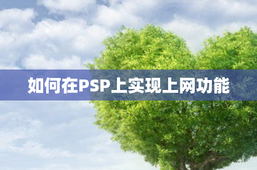 如何在PSP上实现上网功能