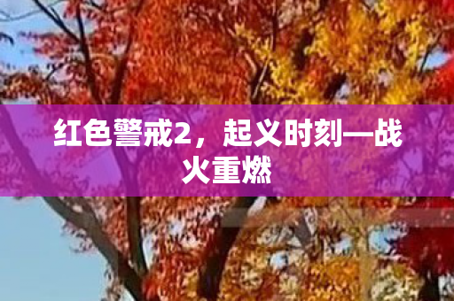 红色警戒2，起义时刻—战火重燃