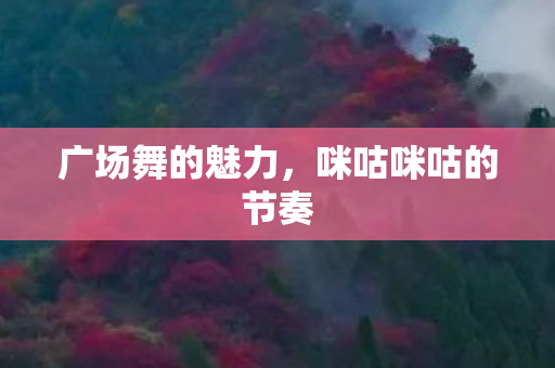 广场舞的魅力，咪咕咪咕的节奏