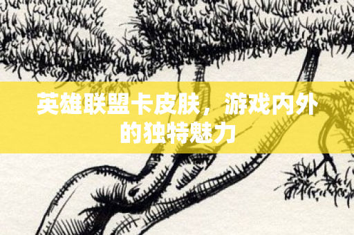 英雄联盟卡皮肤，游戏内外的独特魅力