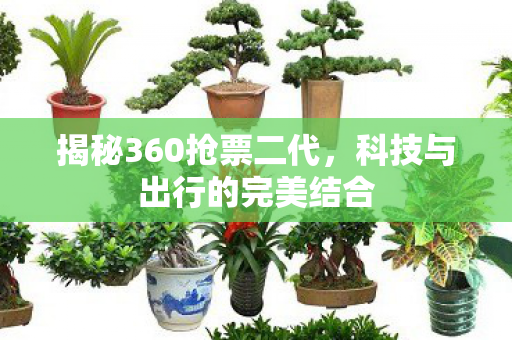 揭秘360抢票二代，科技与出行的完美结合